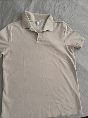 Calvin Klein Men's Polo in Light Taupe